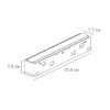 Миниатюра фото коннектор прямой токопроводящий для шинопровода arte lamp optima-accessories a740333n | 220svet.ru